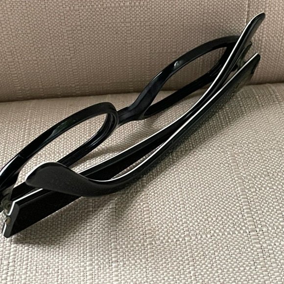 Kate Spade Women Glasses Frame Black 50[]18 135 Eyeglasses Frame Made in Italy - Picture 8 of 11